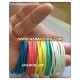 Colorful customized natural rubber band - Multi solid colors rubber band Eco-friendly flexible